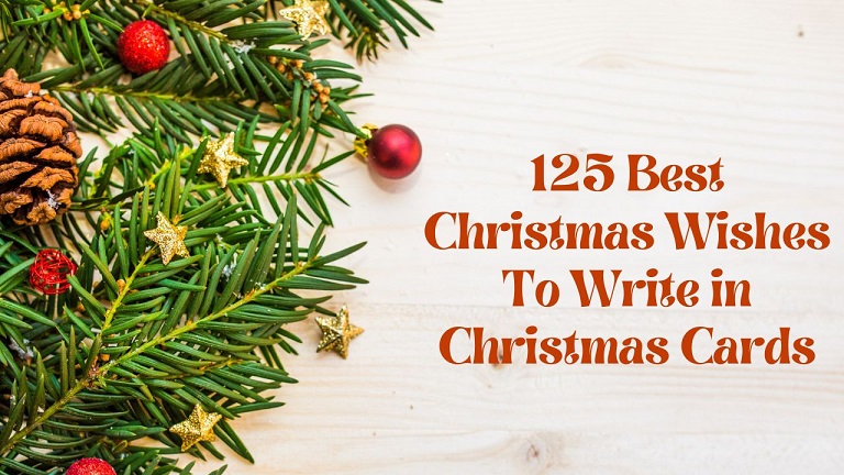 125 Best Christmas Wishes To Write in Christmas Cards