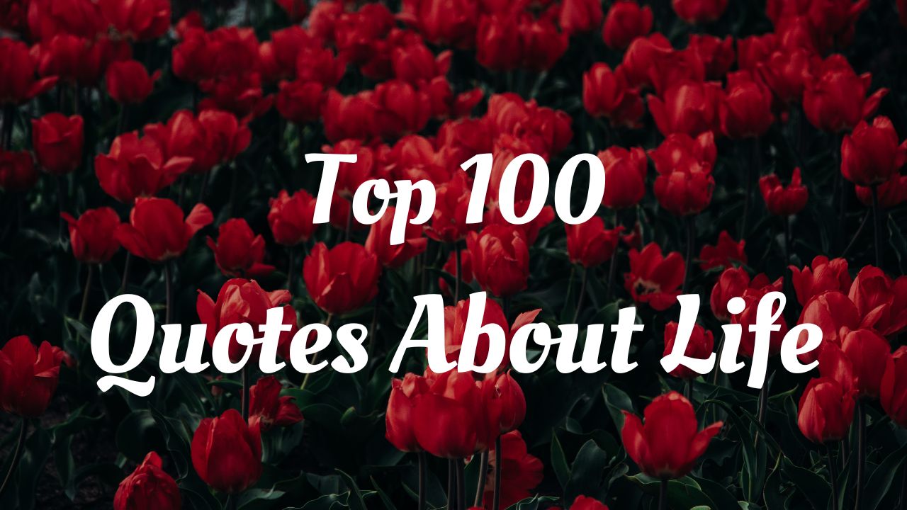 Top 100 Quotes About Life
